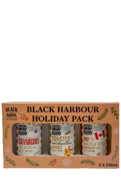 Black Harbour Holiday Pack 3x235ml