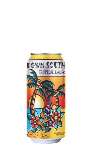 Burnside Brewing Down South Tropical Lager 473ml