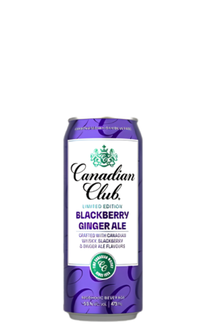 Canadian Club Blackberry Ginger Ale 473ml