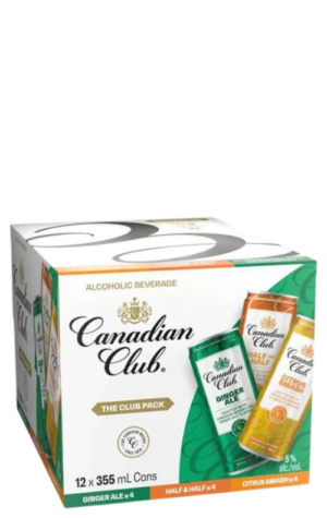 Canadian Club Variety Pack 12x355ml