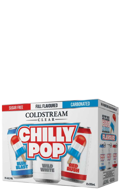 Coldstream Clear Chilly Pop 12x355ml