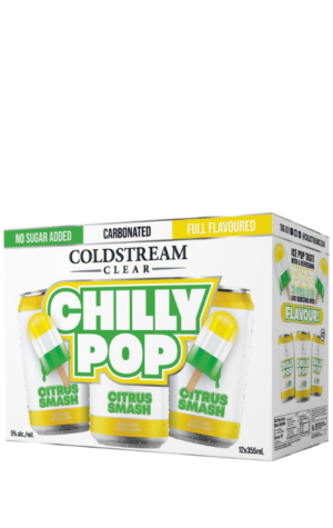 Coldstream Clear Chilly Pop Citrus 12x355ml