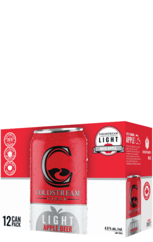 Coldstream Clear Light Apple Beer 12x355ml