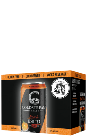 Coldstream Clear Peach Iced Tea 12pk 12x355ml