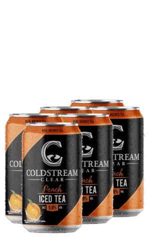 Coldstream Clear Peach Iced Tea 6x355ml