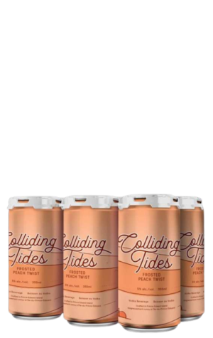Colliding Tides Frosted Peach Twist 6x355ml