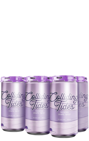 Colliding Tides Frosted Grape Twist 6x355ml