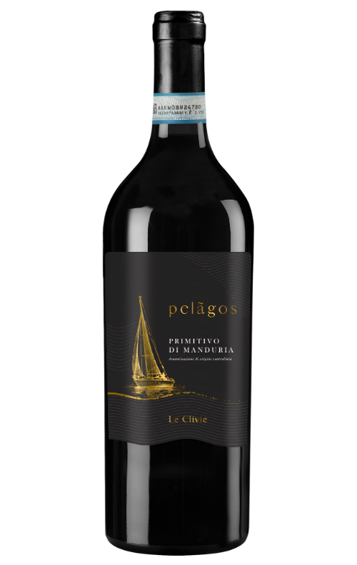 Dacastello Le Clivie Pelàgos Primitivo di Manduria 750ml