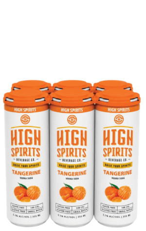 High Spirits Vodka Soda Tangerine 6x355ml