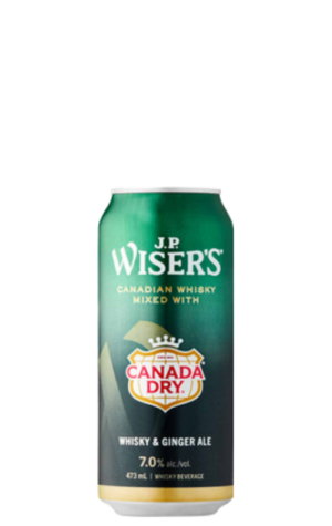 JP Wisers Whisky Gingerale 473ml