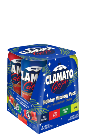 Mott's Clamato Holiday Pack 4x458ml 4x458ml