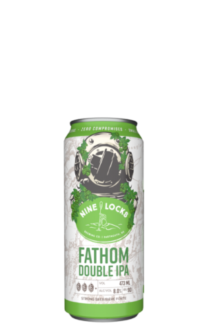 Nine Locks Fathom Double IPA 473ml