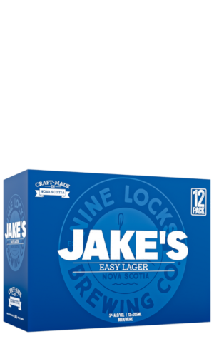 Nine Locks Jake's Easy Lager 12x355ml