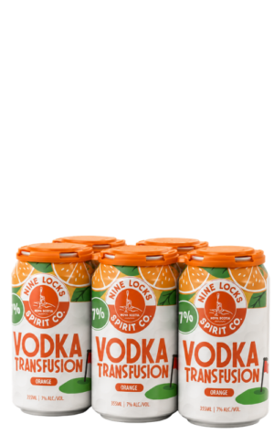 Nine Locks Vodka Transfusion Orange 6x355ml