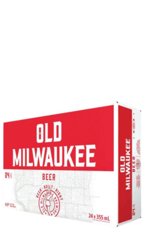 Old Milwaukee Beer 24x355ml