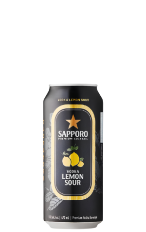 Sapporo Vodka Lemon Sour 473ml