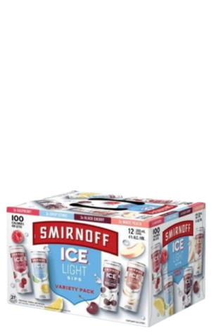 Smirnoff Ice Light Variety 12x355ml