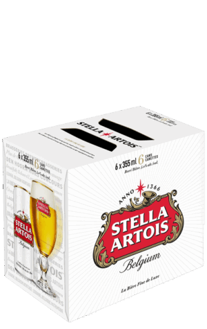 Stella Artois Lager 6x355ml
