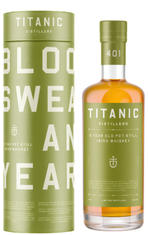 Titanic Distillers 5 Year Old Pot Still Irish Whiskey 700ml